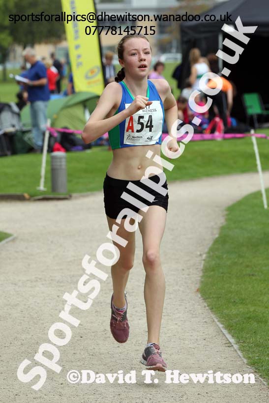 Girls under-13s Northern Road Relays, Warrington. Photo: David T. Hewitson/Sports for All Pics